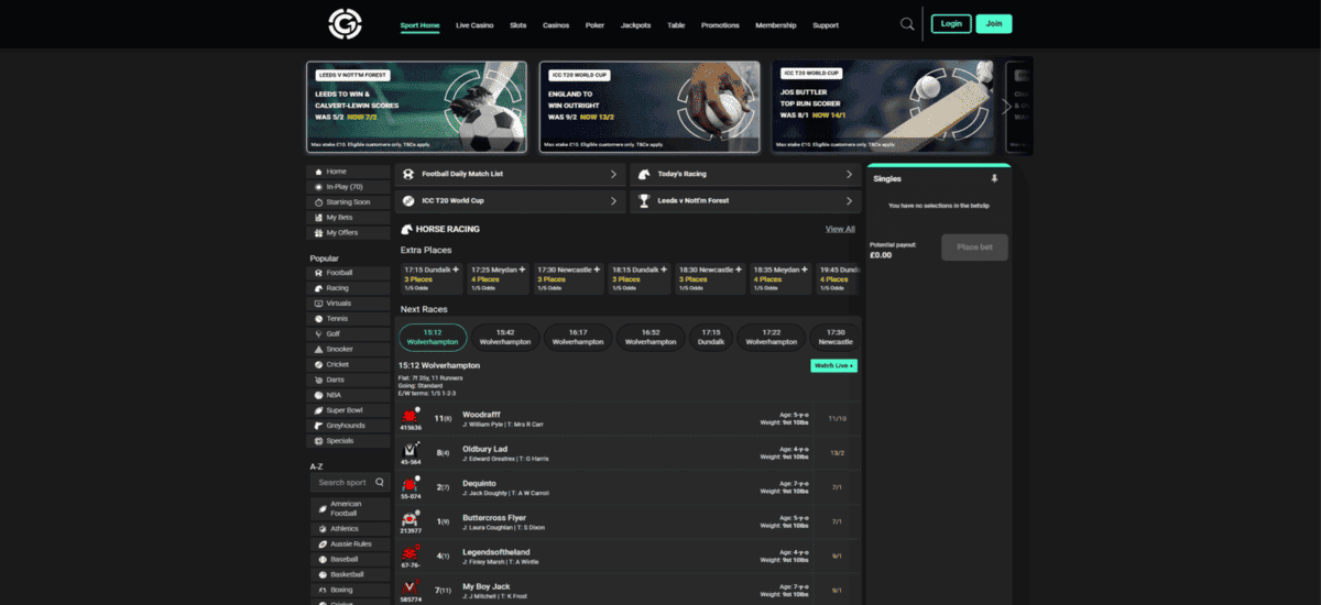 Grosvenor Bookmaker