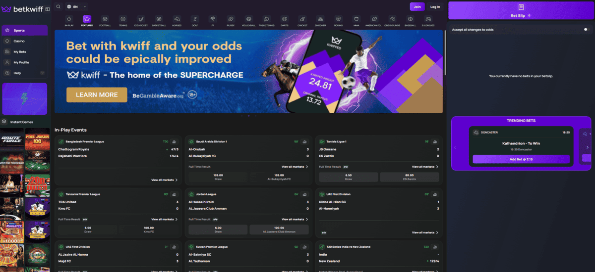 Kwiff Bookmaker